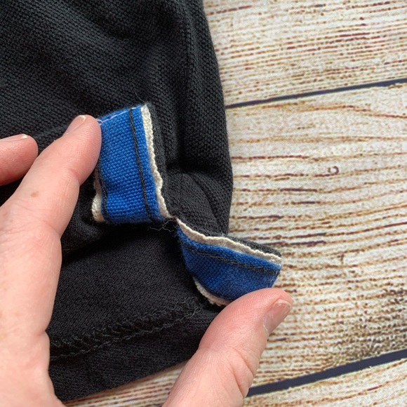 BLUENOTES | Black Polo Shirt Men’s Extra Small - Picture 5 of 6